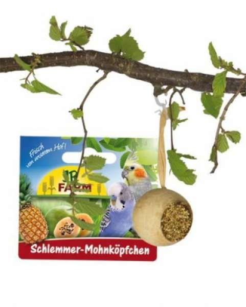 JR-Farm Bird Schlemmer-Mohnköpfchen 75g