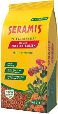 SERAMIS Pflanz-Granulat für Zimmerpflanzen 2,5 Liter | Pflanzengranulat | Pflanzenzubehör
