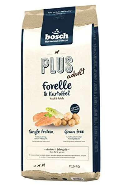 Bosch Plus Adult Forelle und Kartoffel, 12,5 kg
