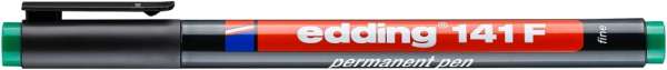 edding 141 F Permanenter Folienschreiber grün