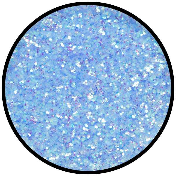 Profi Effekt Polyester-Streuglitzer Pastellblau (6 g)