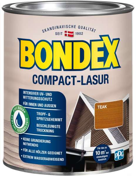 Bondex Compact Lasur Teak 0,75l