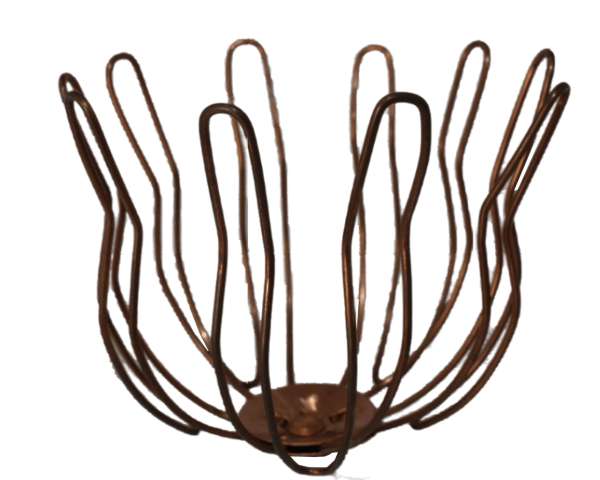 Sarei Laubfang Korb 100 Kupfer