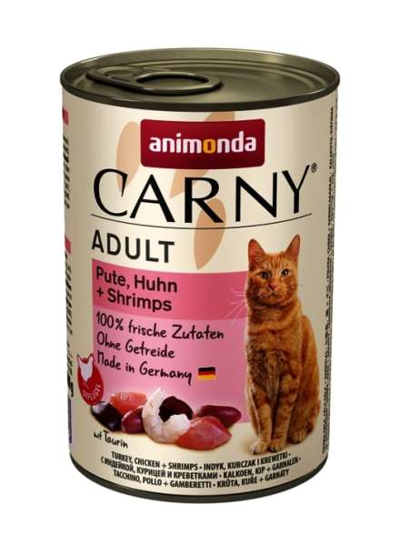 Carny Adult 400g Pute Huhn+Shrimps