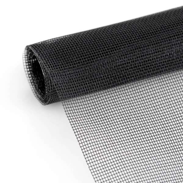 Fiberglas-Fliegengitter, 140 x 250 cm, anthrazit