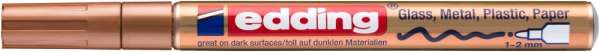 edding 751 Glanzlackmarker kupfer