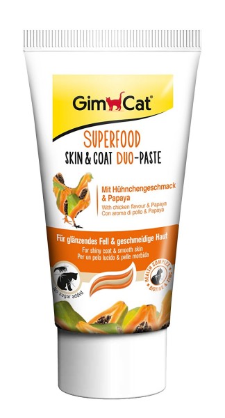 GimCat Superfood Skin & Coat Duo-Paste 50g