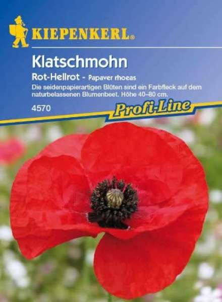 Kiepenkerl, Klatschmohnsamen Rot-Hellrot