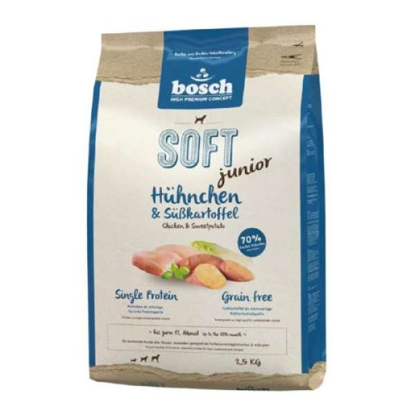 Bosch Soft Junior Hühnchen & Süßkartoffel, 2,5 kg