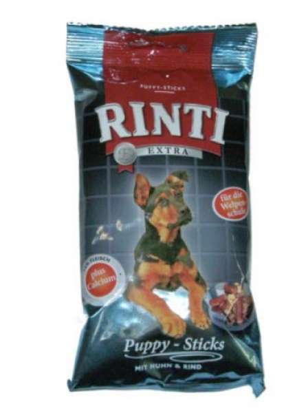 RINTI Bitties Snack 75g Puppy Huhn+Rind