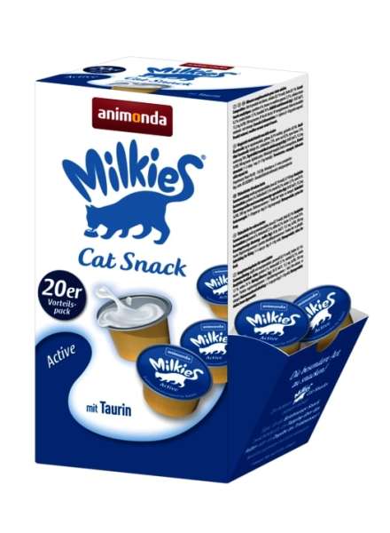 Milkies Snack Cat 20x15g Active