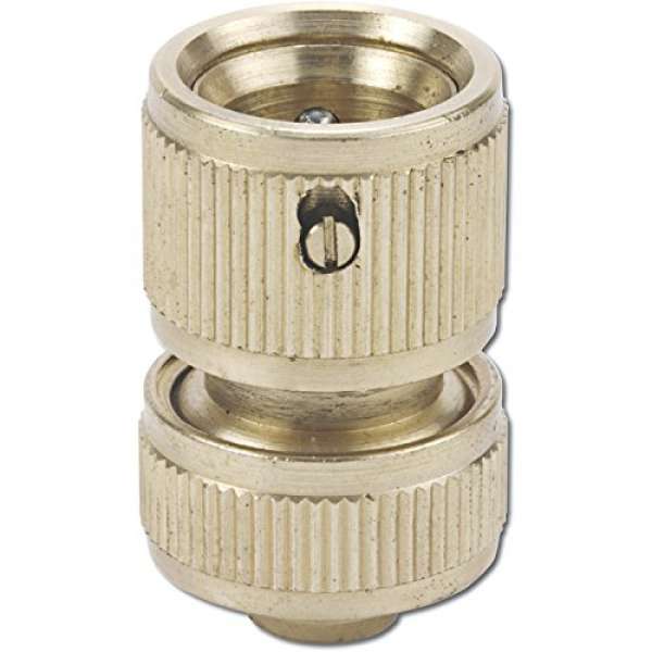 REHAU Schnellschlauchstück 3/4 Zoll, Messing-Klick