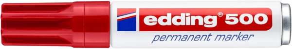 edding 500 Permanentmarker rot