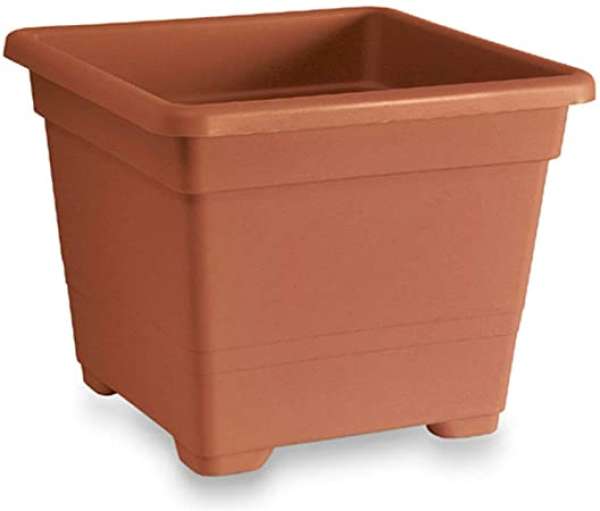 Topf Quadrato 22 cm terracotta