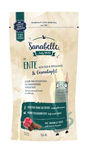 Sanabelle Ente & Granatapfel, 55 g