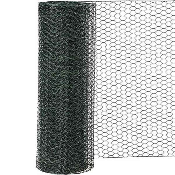 Siena Garden Sechseckgeflecht PVC, 13 x 500 mm x 10 m