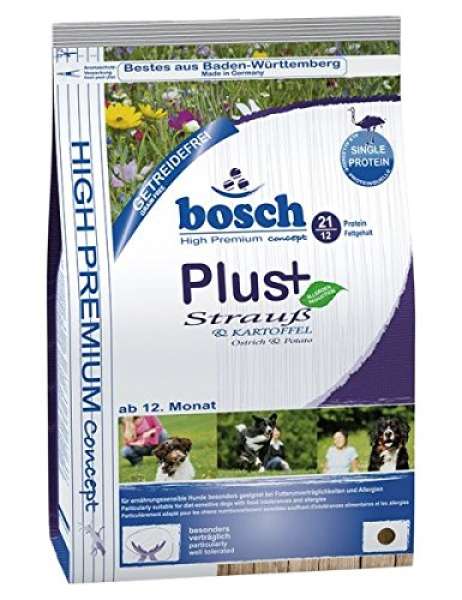 Bosch Plus Adult Strauß & Kartoffel, 2, 5 kg