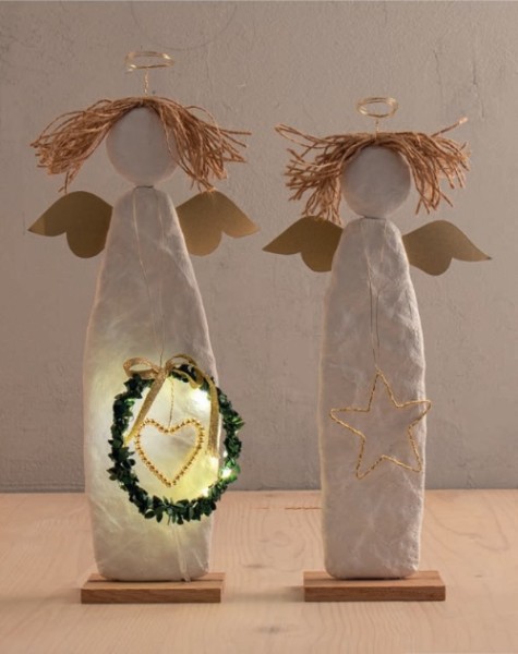 Kreativ-Workshop: Weihnachtsengel modellieren