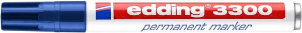 edding 3300 Permanentmarker blau