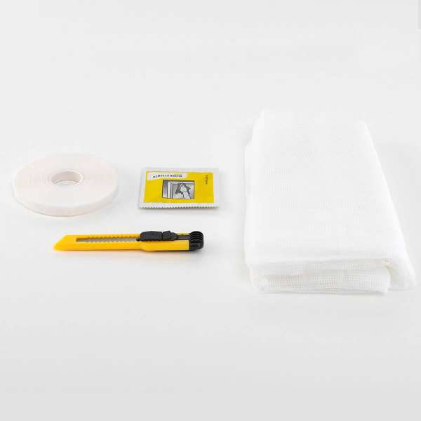 Fliegengitter100x100cm, weiß