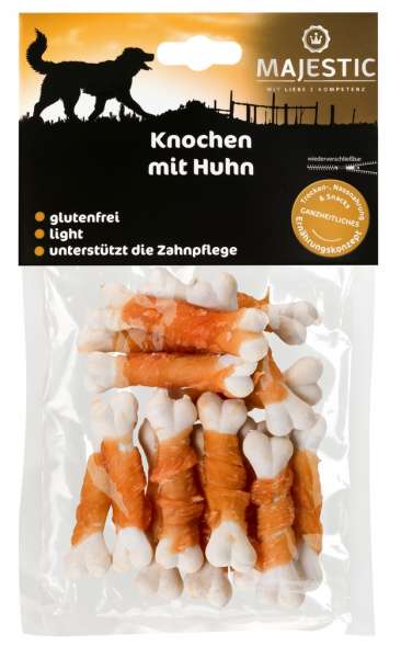 Majestic Knochen mit Huhn 100g