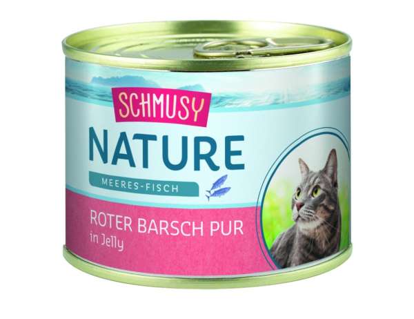 Schmusy Meeres-Fisch, RotBarsch pur, 185 g Dose