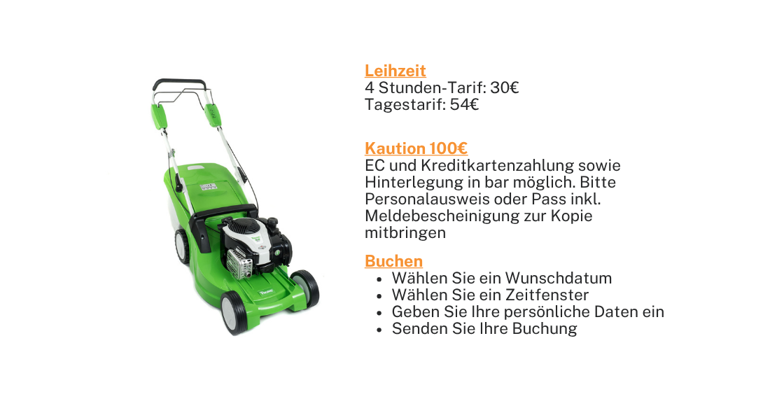 Rasenmäher Viking Benzin
