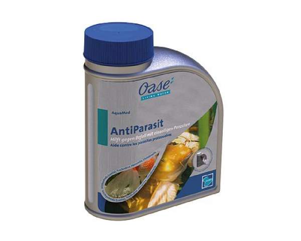 Oase AntiParasit 500 ml, für Fische, Arzneimittel gegen Parasiten BIozid!