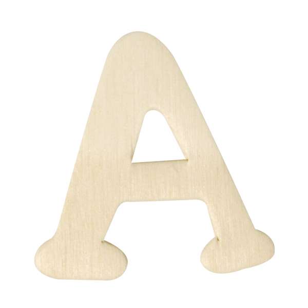 Holz Buchstaben D04cm A