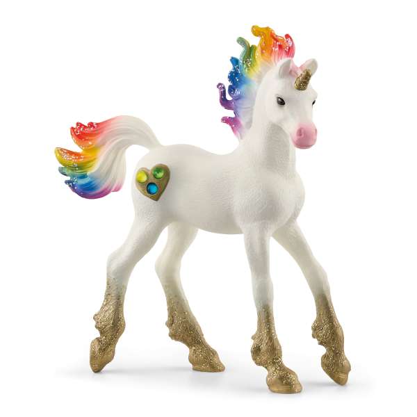 Schleich Regenbogeneinhorn Fohlen