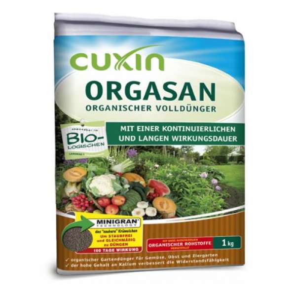 CUXIN DCM Orgasan Organischer Volldünger 5 kg