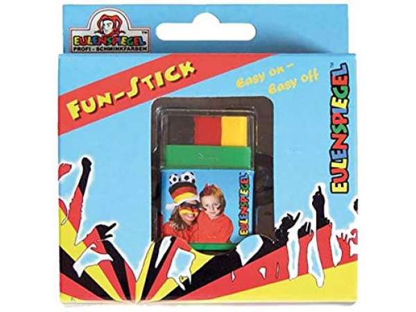 Fun-Stick Jumbo (Schwarz/Rot/Gelb)
