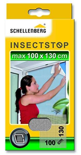 Fliegengitter 100 x 130 cm, weiß