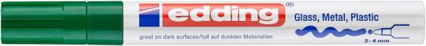 edding 750 Glanzlackmarker grün