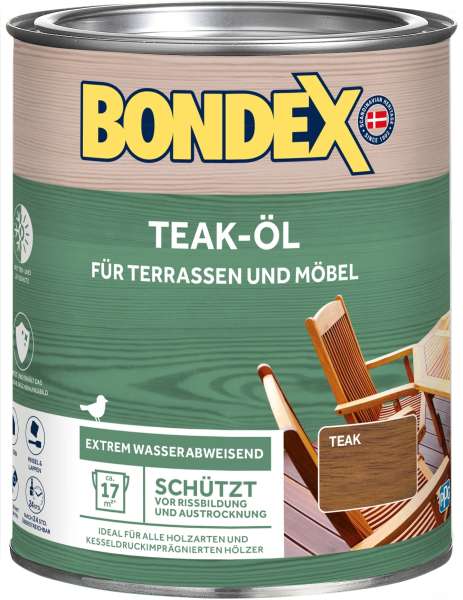 Bondex Teak-Öl Teak 0,75 l