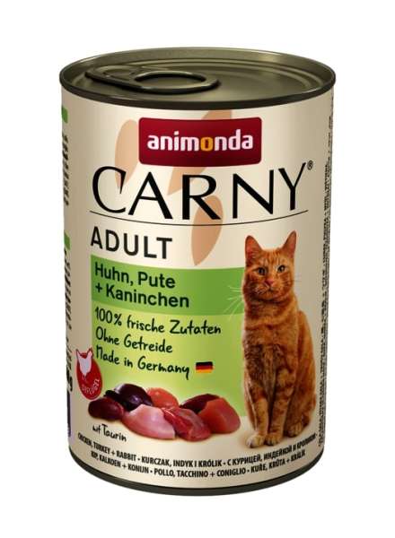 Carny Adult 400g Huhn Pute+Kaninchen
