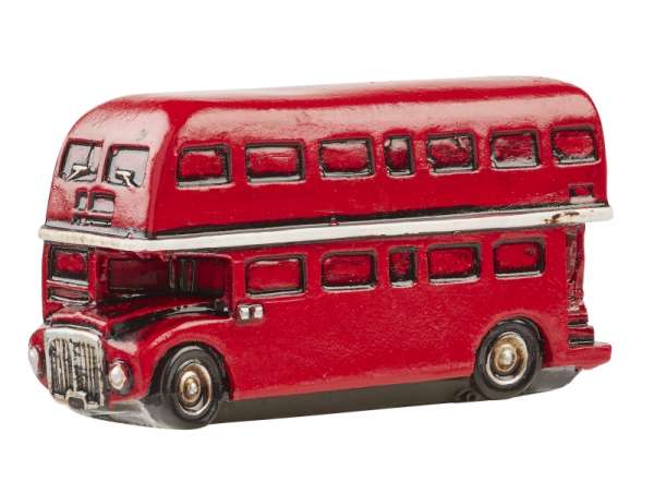 Doppeldeckerbus ca. 6 x 3 cm