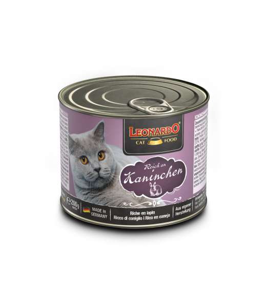 Leonardo Naßfutter 200g Kaninchen