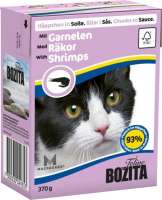 Bozita Cat Tetra Recard Häppchen in Soße Garnelen 370g Bozita Cat Tetra Recard Häppchen in Soße Garnelen 370g