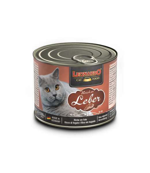 Leonardo Naßfutter 200g Leber