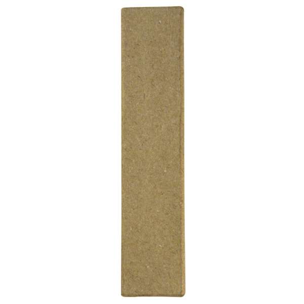 Pappmache Buchstabe I 15x3,2x3cm