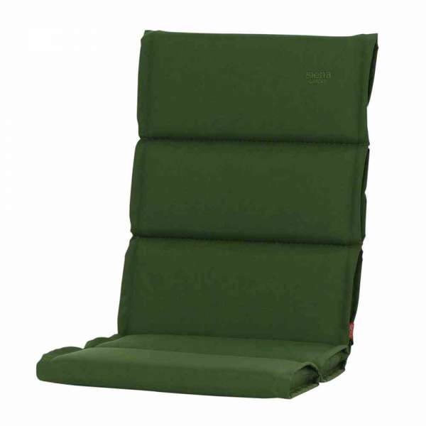 Sesselauflage Stella Uni grün 110 cm