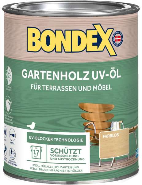 Bondex Farblos UV-Öl Universal 0,75 Liter